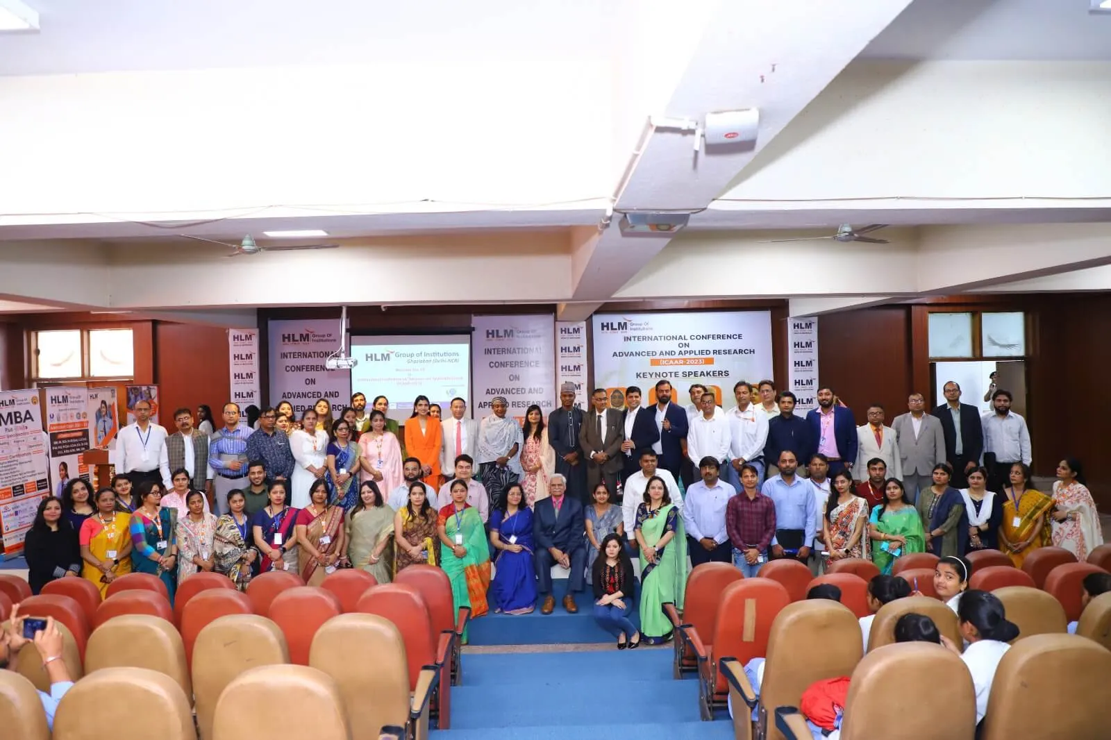 Conference audience hall at HLM