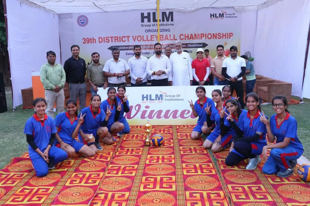 Volleyball championship winners at HLM